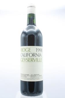 Ridge Vineyards Geyserville 1998