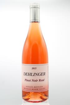 Dehlinger Pinot Noir Estate Rose 2015