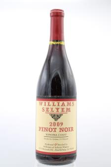 Williams Selyem Pinot Noir Sonoma Coast 2009
