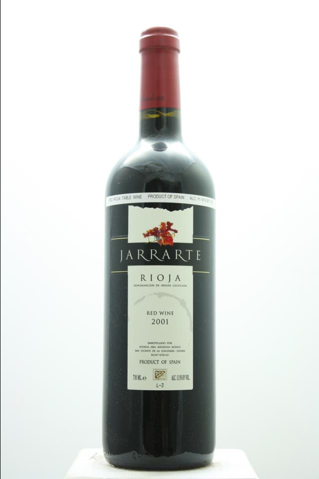 Bodega Abel Mendoza Monge Rioja Jarrarte 2001