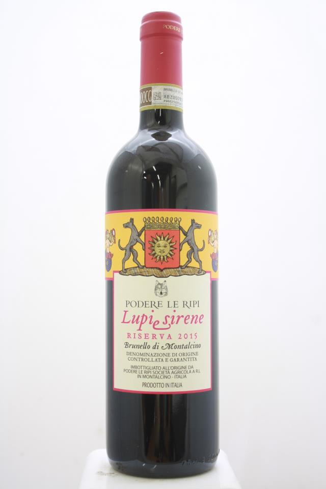 Podere Le Ripi Brunello di Montalcino Lupi e Sirene Riserva 2015