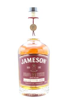 Jameson Irish Whiskey Triple Distilled Limited Release Cask Strength 21-Years-Old NV