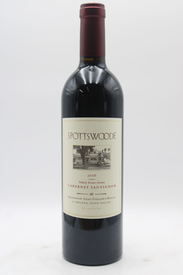 Spottswoode Cabernet Sauvignon Estate 2016