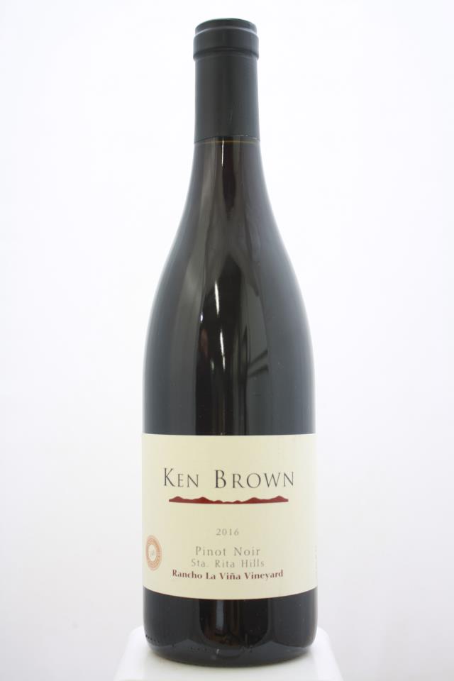 Ken Brown Pinot Noir Rancho La Vina Vineyard 2016