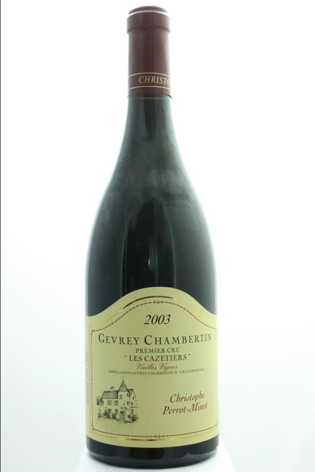 Perrot-Minot (Maison) Gevrey-Chambertin Les Cazetiers Vieilles Vignes 2003