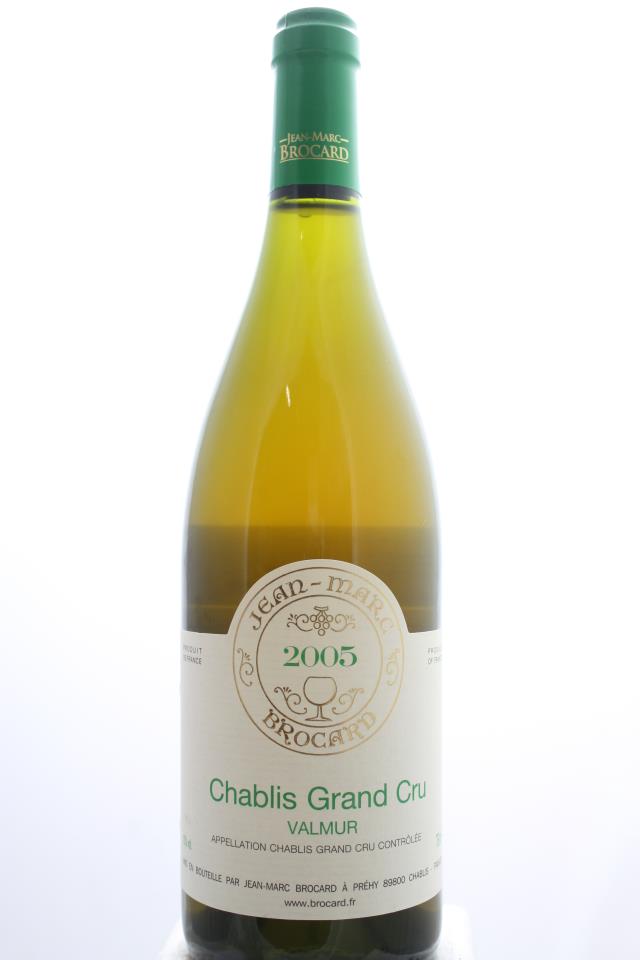 Jean-Marc Brocard Chablis Valmur 2005