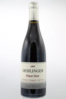 Dehlinger Pinot Noir Estate Altamont Vineyard Old Vines 2009