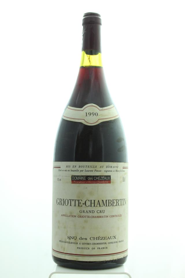 Ponsot (Domaine des Chézeaux) Griotte-Chambertin 1990