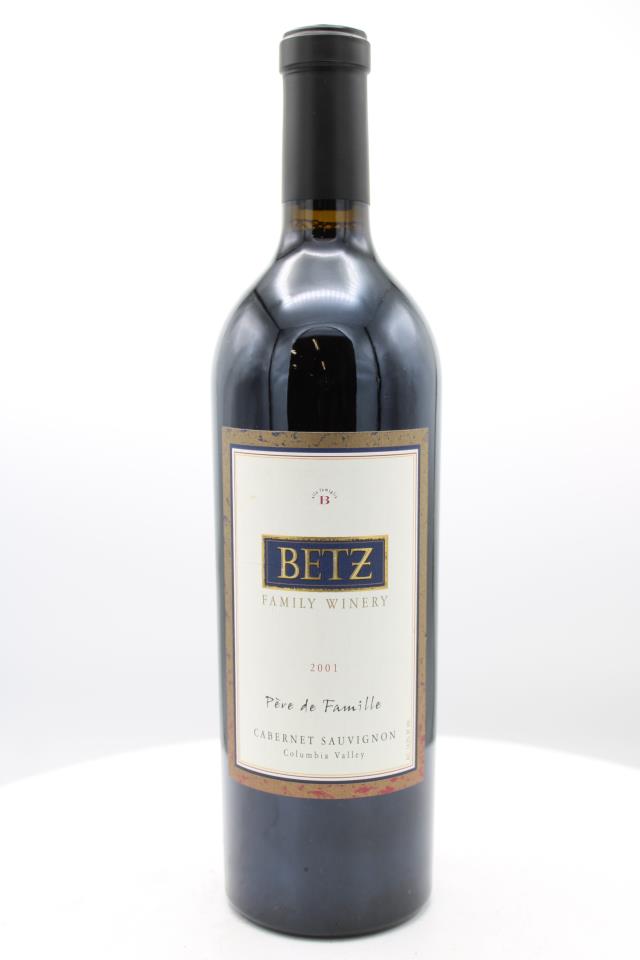 Betz Family Winery Cabernet Sauvignon Pere de Famille 2001
