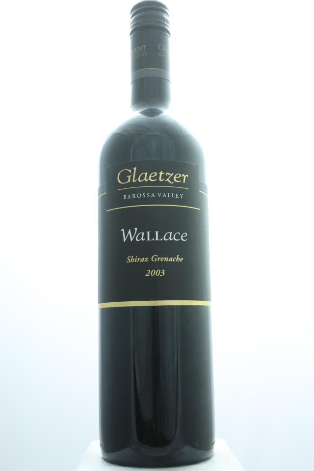 Glaetzer Shiraz Grenache Wallace 2003