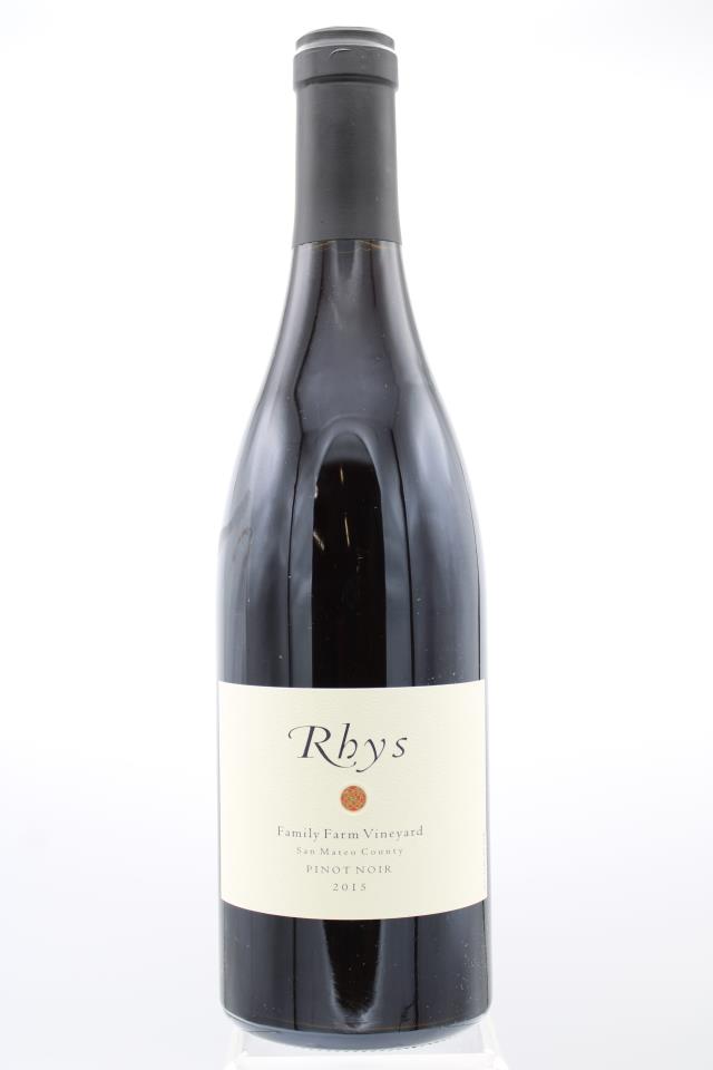 Rhys Pinot Noir Family Farm Vineyard 2015