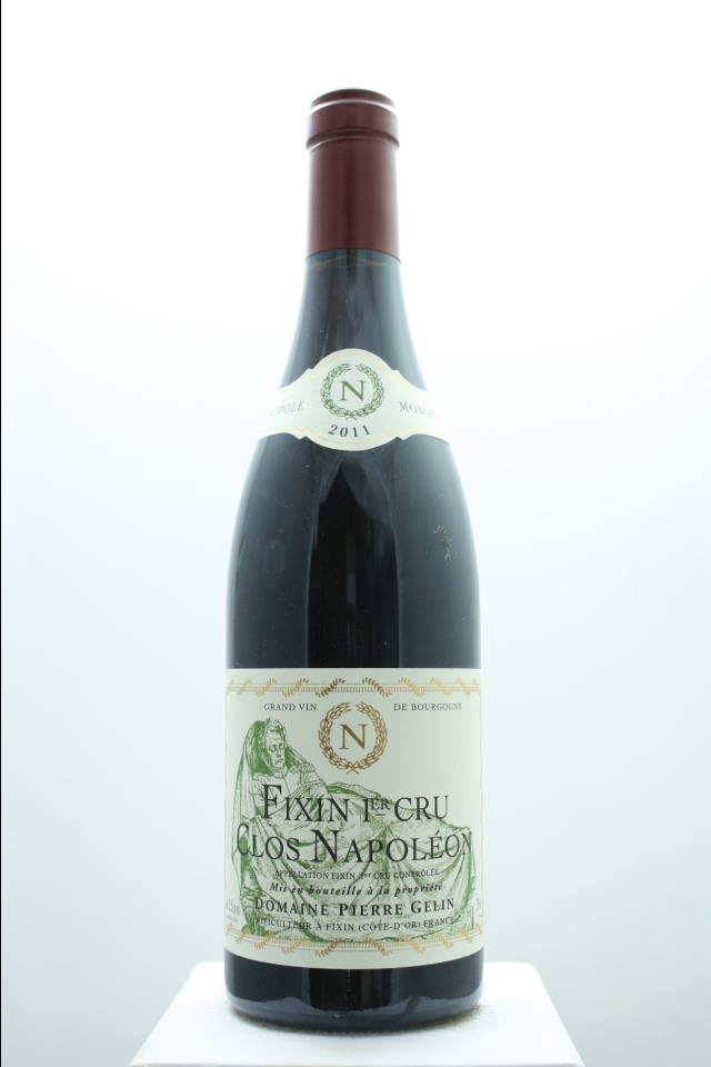 Pierre Gelin Fixin Clos Napoléon 2011