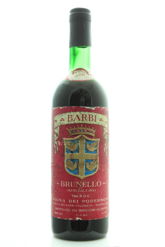 Fattoria dei Barbi Brunello di Montalcino Riserva 1971