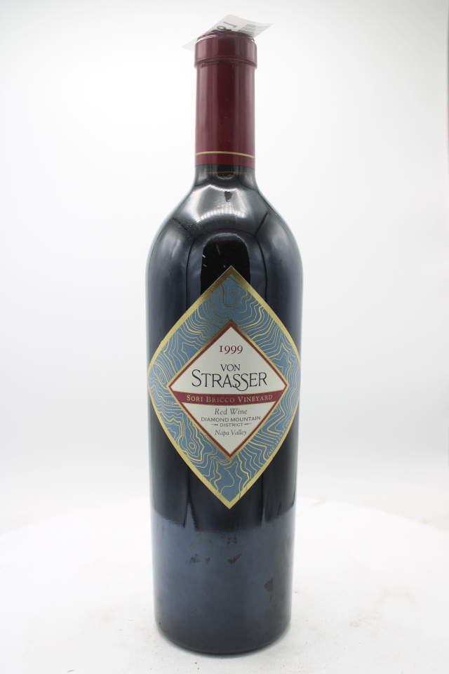 Von Strasser Cabernet Sauvignon Diamond Mountain 1999