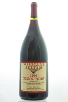Williams Selyem Pinot Noir Precious Mountain Vineyard 2008