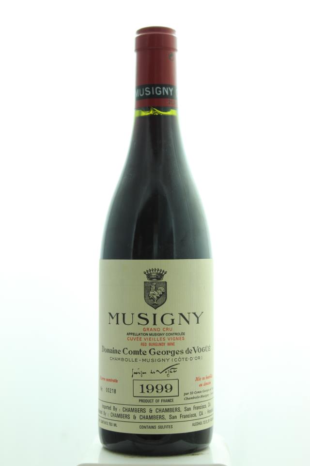 Comte Georges de Vogüé Musigny Cuvée Vieilles Vignes 1999