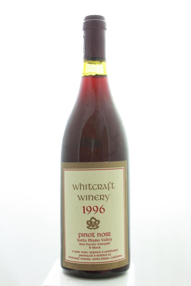 Whitcraft Pinot Noir N Block Bien Nacido Vineyard 1996