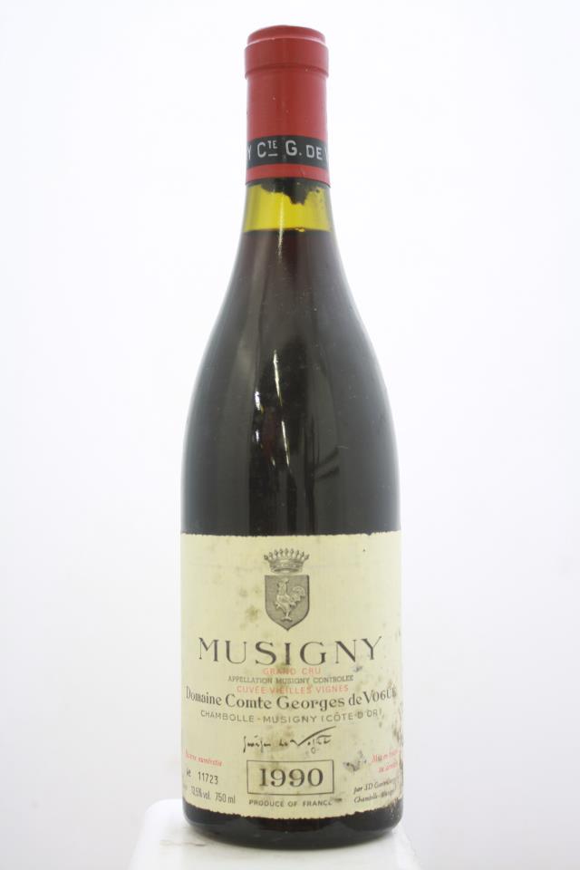 Domaine Comte Georges de Vogüé Musigny Cuvée Vieilles Vignes 1990