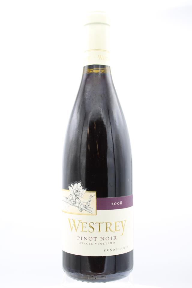 Westrey Pinot Noir Oracle Vineyard 2008