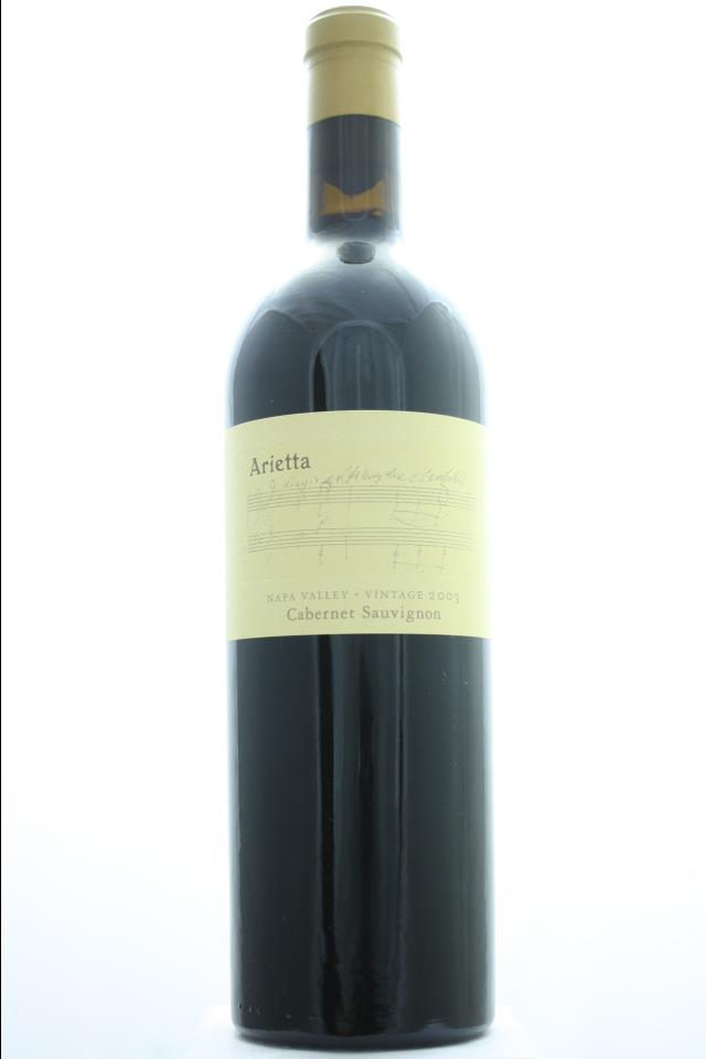 Arietta Cabernet Sauvignon 2003