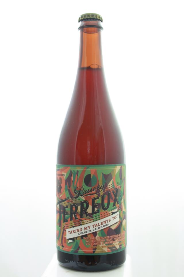 The Bruery Terreux Taking My Talents to Anaheim California Imperial Berliner Weisse Style Ale WIth Dragon Fruit Passion Fruit Lime Juice & Minneola Tangerines 2017