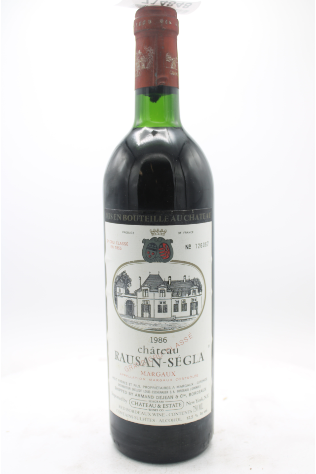 Rausan Segla 1986