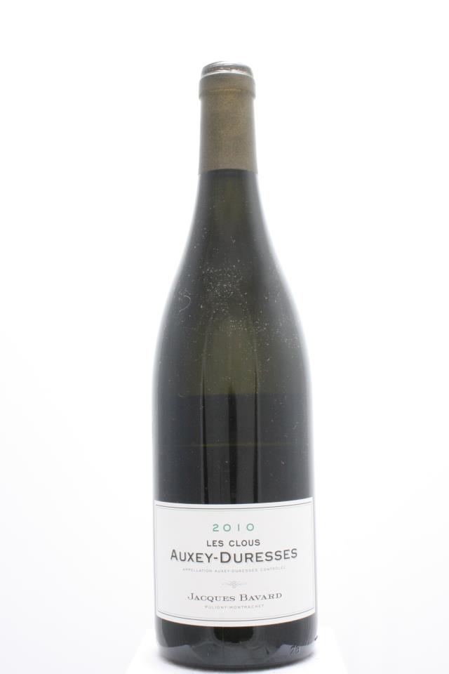 Jacques Bavard Auxey-Duresses Les Clous 2010