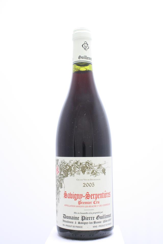 P. Guillemot Savigny-lès-Beaune Les Serpentières 2005