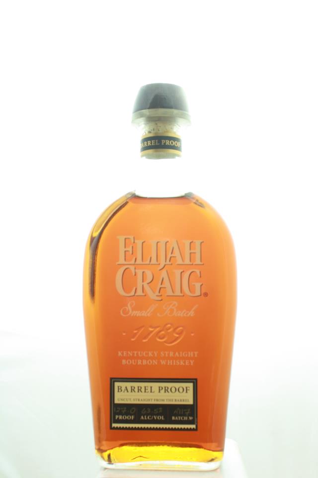 The Elijah Craig Small Batch Kentucky Straight Bourbon Whiskey 12-Year-Old Barrel Proof NV