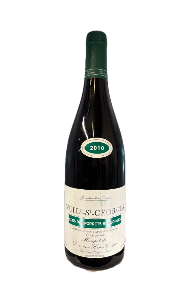 Henri Gouges Nuits St. Georges Clos des Porrets St. Georges 2010