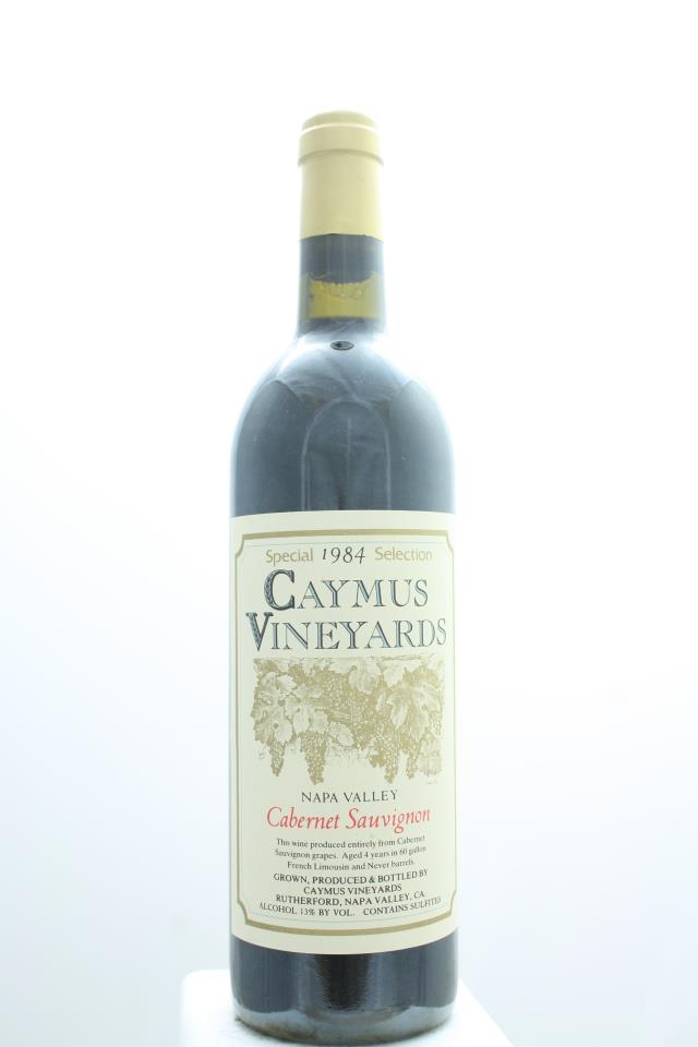 Caymus Cabernet Sauvignon Special Selection 1984