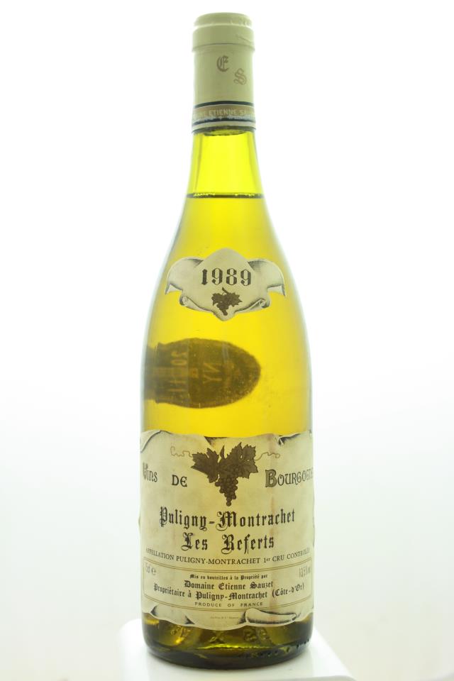 Etienne Sauzet Puligny-Montrachet Les Referts 1989