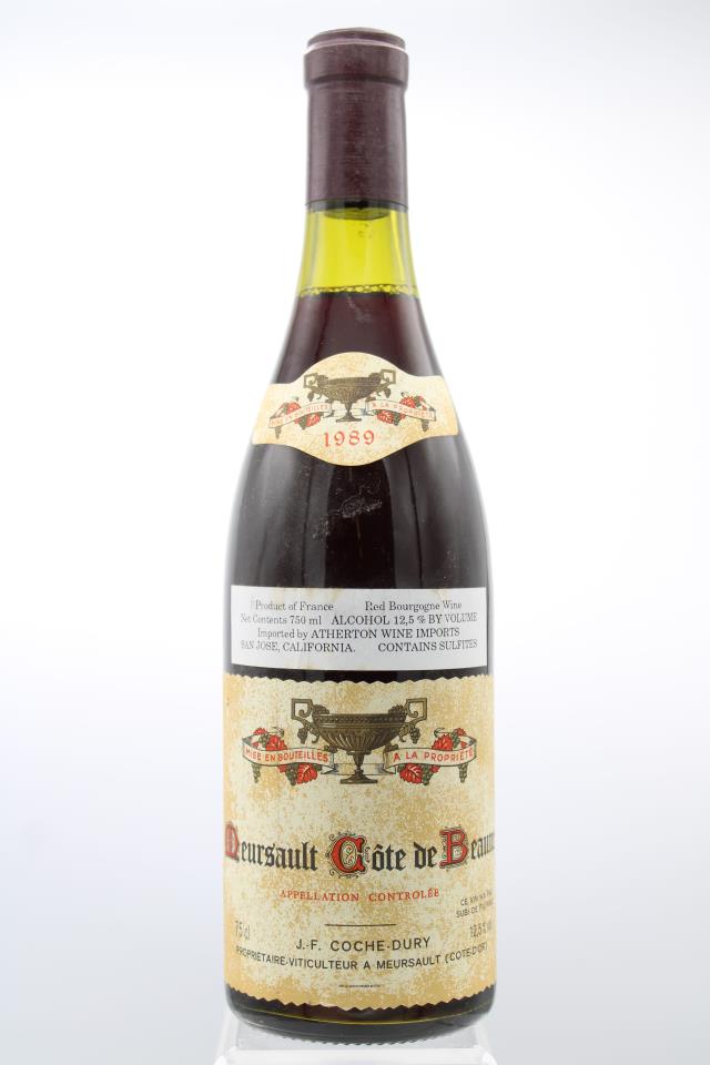 Coche-Dury Meursault Cote de Beaune Rouge 1989