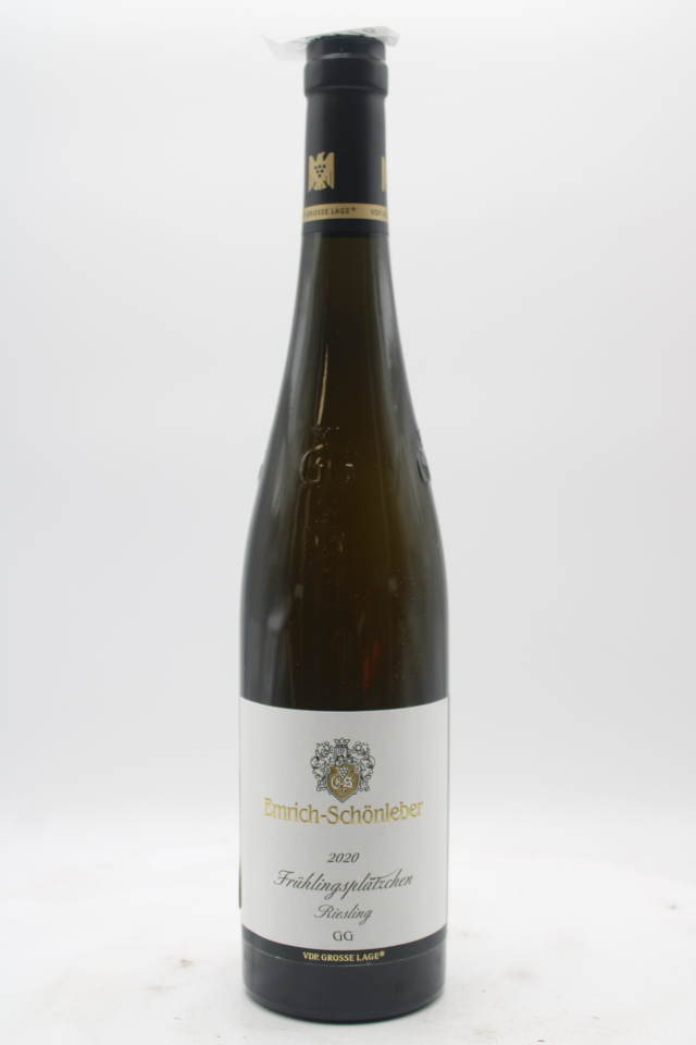 Emrich-Schonleber Monzinger Fruhlingsplatzchen Riesling Trocken Grosses Gewächs #44 2020