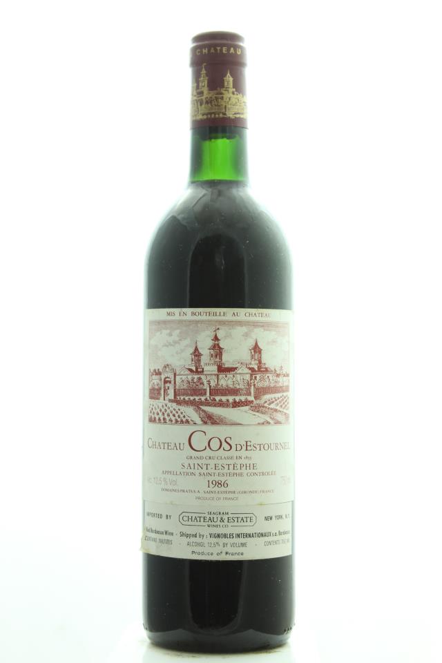 Cos d'Estournel 1986