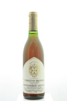 The Christian Brothers Johannisberg Riesling Late Harvest 1981