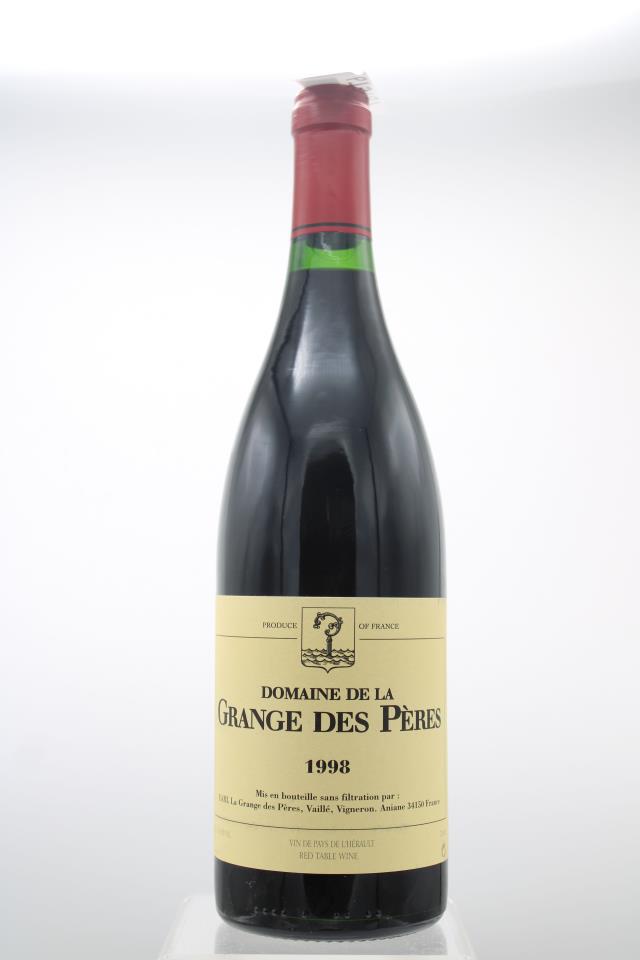 Grange des Peres Vin de Pays Rouge l`Herault 1998