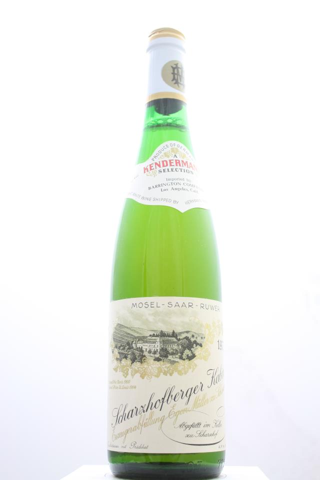 Egon Müller Scharzhofberger Riesling Kabinett #34 1975