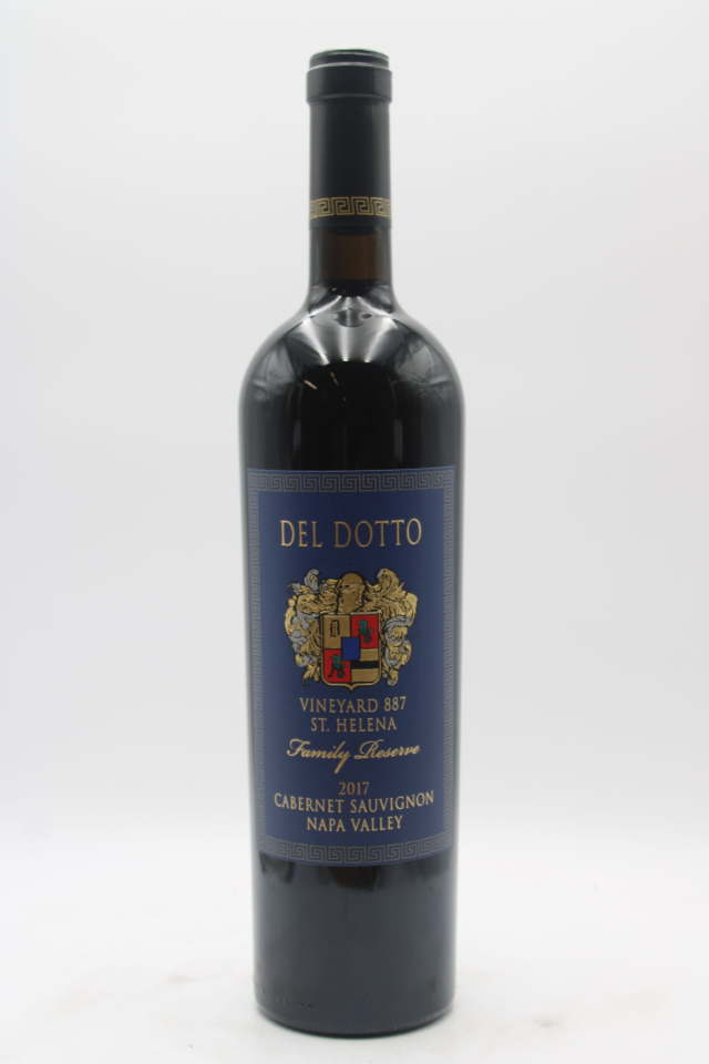 Del Dotto Cabernet Sauvignon Family Reserve Vineyard 887 Connoisseurs' Series 2017