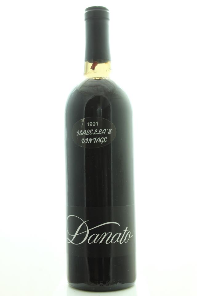 Z Moore Winery Proprietary Red Danato Isabella's Vintage 1991