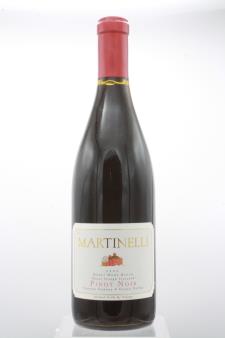 Martinelli Pinot Noir Estate Bondi Home Ranch Water Trough Vineyard 2003