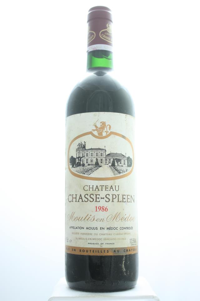 Chasse-Spleen 1986