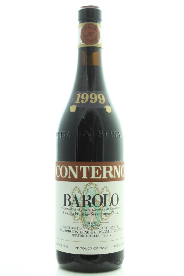 Giacomo Conterno Barolo Cascina Francia 1999