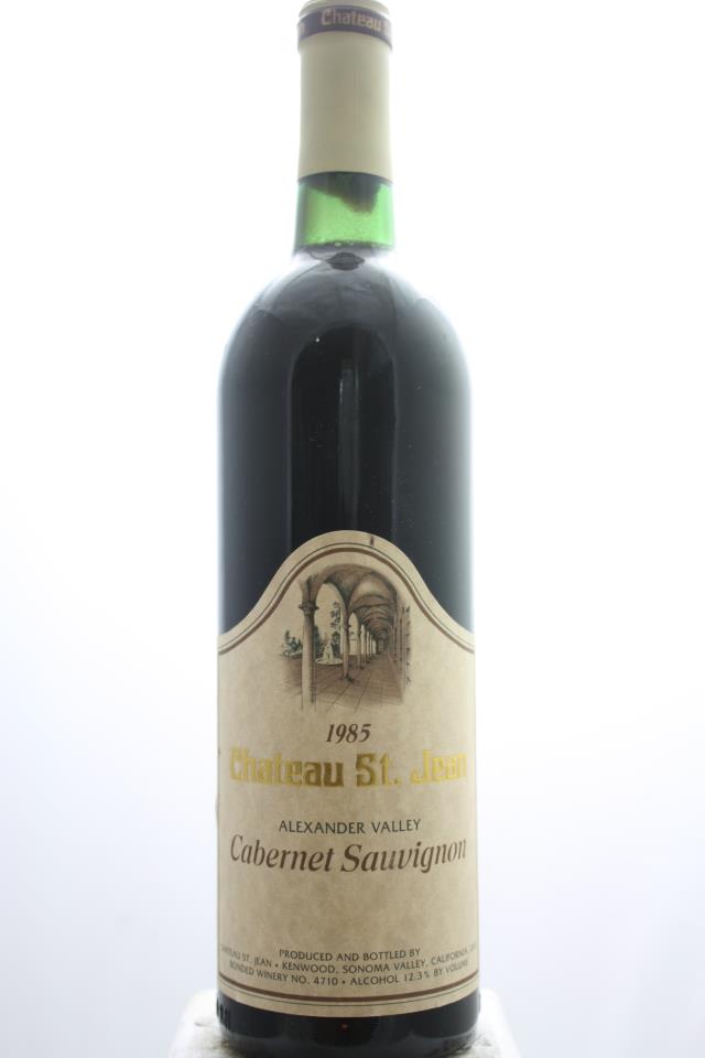 Chateau St. Jean Cabernet Sauvignon 1985