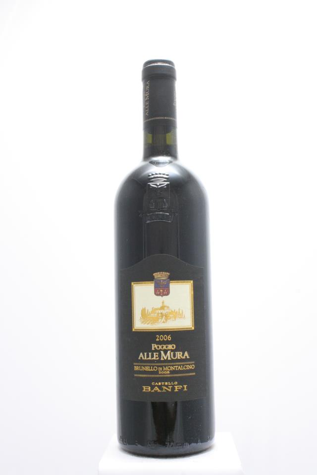 Castello Banfi Brunello di Montalcino Poggio Alle Mura 2006