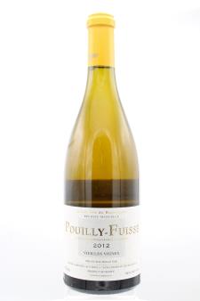 Auvigue Pouilly Fuisse Vieilles Vignes Chardonnay 2012
