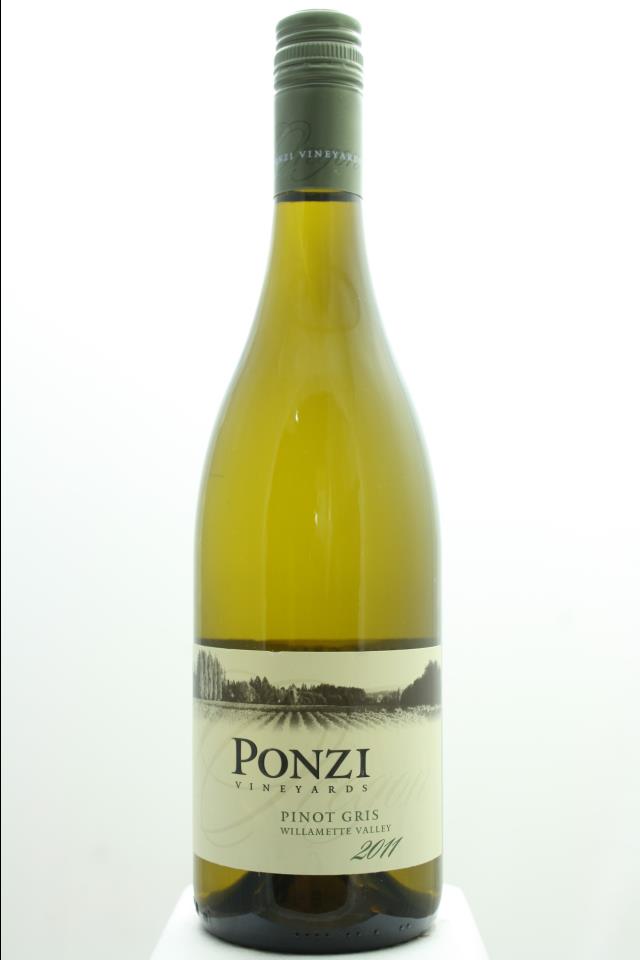 Ponzi Pinot Gris 2011