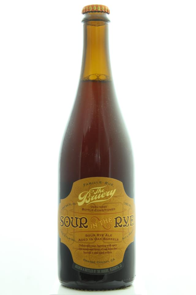 The Bruery Sour in the Rye Sour Rye Ale 2010