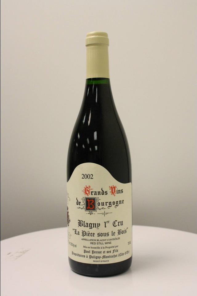 P. Pernot Blagny La Piece Sous Le Bois 2002