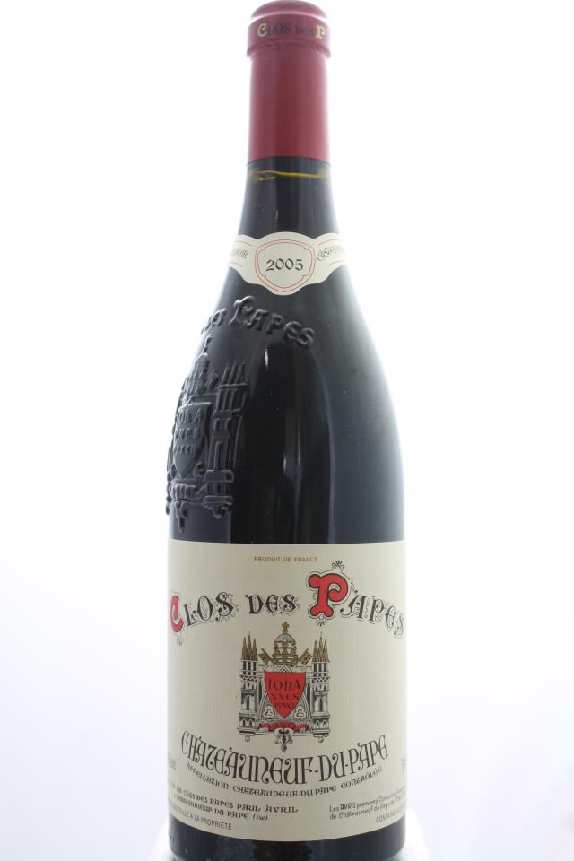 Clos des Papes Châteauneuf-du-Pape 2005